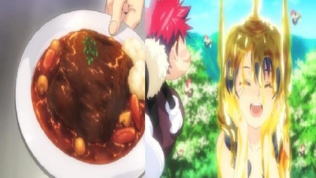 'Food Wars! Shokugeki No Soma Episode 3 Anime Review-- Megumi & Honey Foodgasm !!!'