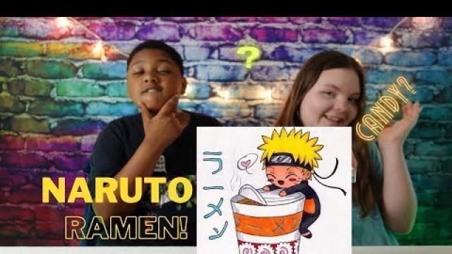 'Candy Naruto Ramen | Tastes like what?!'