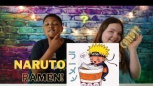 'Candy Naruto Ramen | Tastes like what?!'