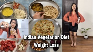 'Ideal Indian Diet plan to lose weight | Simple Indian Food Diet Chart for Weight Loss'