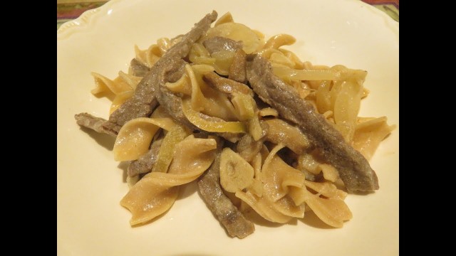 'Cooking with Kenshin1913: Beef Stroganoff'