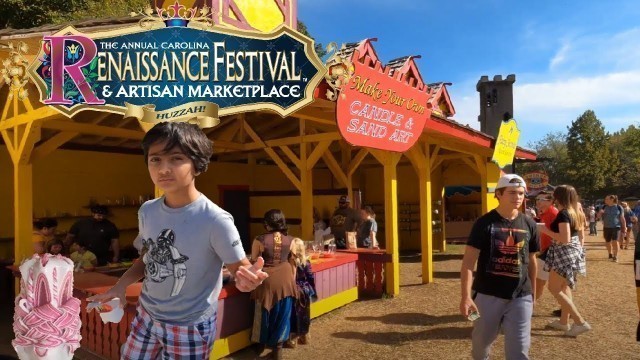 'The Carolina Renaissance Festival | Candles & Sand Art | Stage Shows Food Shows Quest Capsule Part 1'