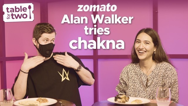 'We Tried Indian Party Snacks Ft. DJ @Alan Walker | Sahiba Bali | Zomato'