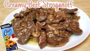 'Nuot Sa Sarap | Beef Stroganoff | Stroganoff With Cream Of Mushroom'