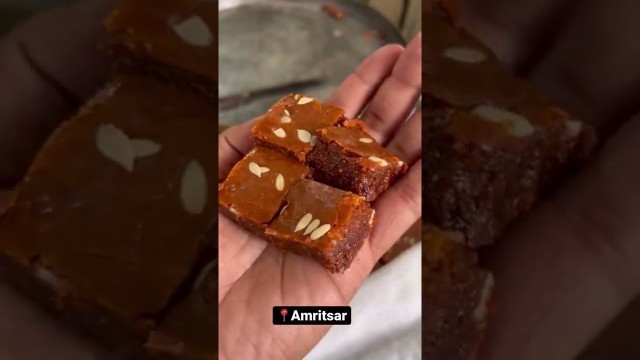 'Amritsar ki famous Chocolate burfi