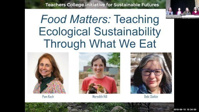 'Food Matters: Teaching Ecological Sustainability Through What We Eat'