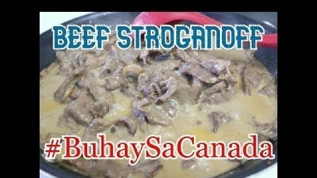 'HOW TO COOK BEEF STROGANOFF (CALGARY, CANADA)'