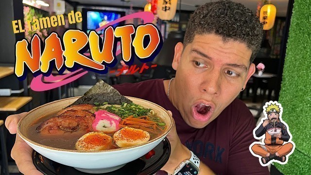 '¡Encontré y probé El Ramen de NARUTO en Barraquilla! 