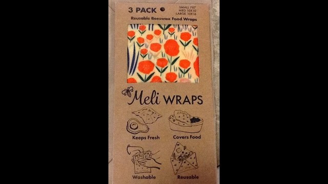 'Meli Wraps - Reusable Beeswax Food Wraps'