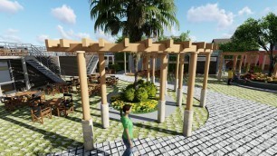 'local food park conceptual animation'