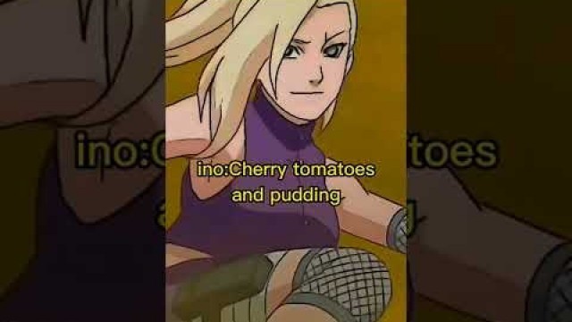 'Naruto characters favorite food pt.2 #naruto #food #fyp #viral'