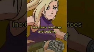 'Naruto characters favorite food pt.2 #naruto #food #fyp #viral'