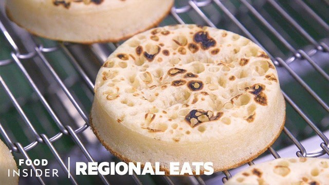 'How English Crumpets Are Made At Europe\'s Biggest Bakery | Regional Eats'