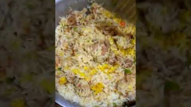 'street food | #shorts #streetfood #pulao #biryani #manchurian #food #foodie #desibiryani #desifood'