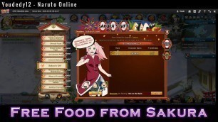 'Makanan Gratis - Event Sakura\'s Gift | Naruto Online'