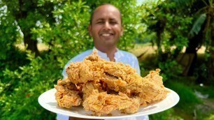 'KFC Style Fried Chicken Recipe | Fried Chicken For Iftar | 10 Minutes Recipe | Village Food Secrets'