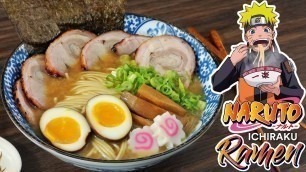 'I made Tonkotsu Miso Ramen from Naruto, it\'s epic!'