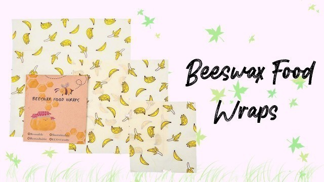 'Beeswax Food Wraps Envolturas con Cera de Abeja'