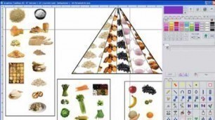 'Food Pyramid - Meeting Science Core Standards with Graphics Toolbox Grades K-5'