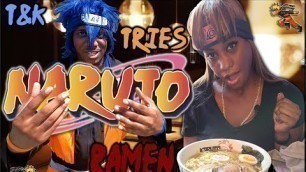 'Naruto Ramen in Brooklyn New York -T&K Tries it-'