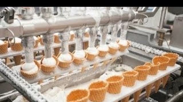 'How It\'s Made Ice Cream | Inside The Ice Cream Factory | Amazing Food Processing Machine'