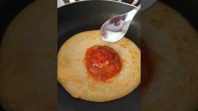 'Uttapam recipe | pizza | south indian food | instant recipes #shorts #shortsfeed'