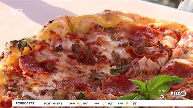 'SWFL food truck shows off meat lovers pizza'