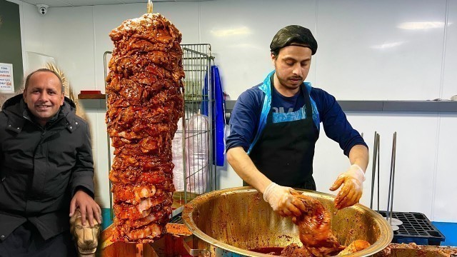 'Chicken Doner Kabab In UK | Shimlas Chicken Doner Bradford UK | Mubashir Saddique | Village Food'