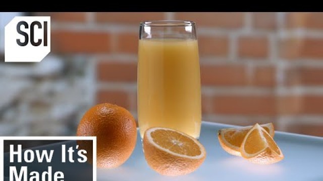 'How Orange Juice Is Made in Factories | How It\'s Made'