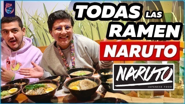 'PEDIMOS TODAS LAS SOPAS RAMEN DE NARUTO - Ariana Bolo Arce'