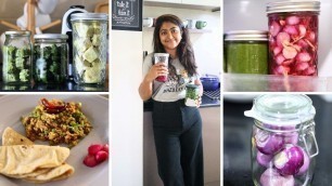 '15 Useful TIPS & TRICKS for the kitchen | Indian meal prep & plan'