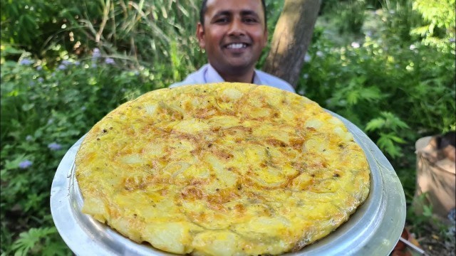 'Spanish Omelette Recipe | Easiest Breakfast Recipe by Mubashir Saddique | Village Food Secrets'