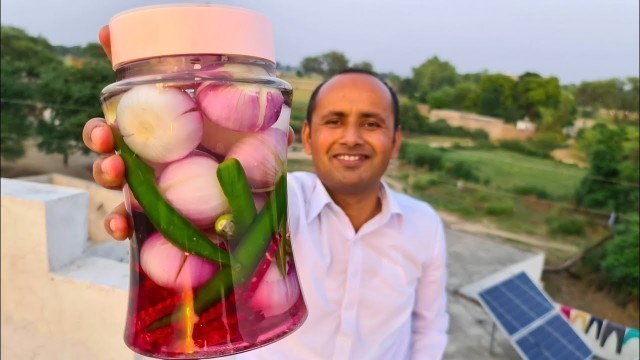 'Sirke wali Pyaz Recipe | Pickled Vinegar Onion | Mubashir Saddique | Village Food Secrets'