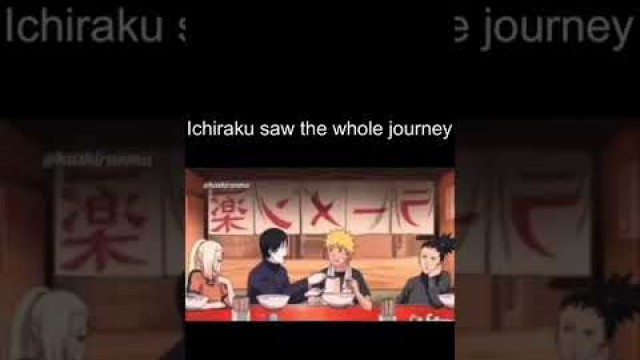 'ramen guy (ichiraku) saw the whole naruto journey #naruto #shorts'