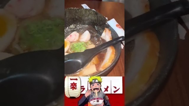 'Would You Eat Naruto Style Ramen 