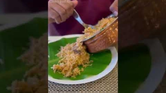 'Aasife Biriyani Kochi     #shorts #biriyani #indianfood #india'