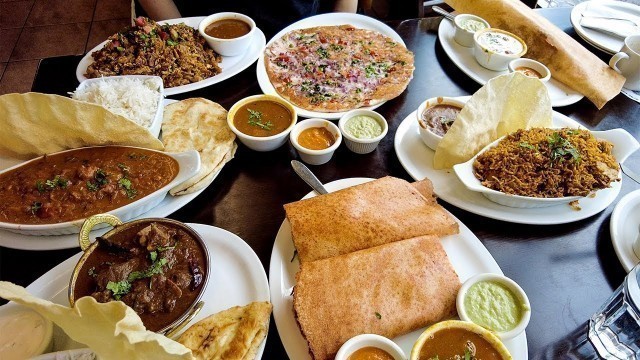 'SOUTH INDIAN FOOD!! | MIND BLOWING Dishes!'