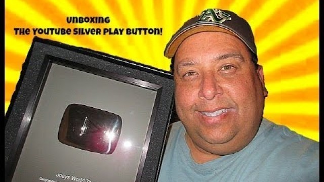 'Unboxing The YouTube Silver Play Button | Joey\'s World Tour'