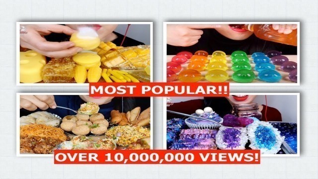 'ASMR FOOD EATING SHOWS FOOD MUKBANG (MOST POPULAR VIDEOS PART 1)'