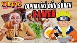 'NARUTO\'NUN YEDİĞİ RAMEN TARİFİNİ YAPTIM 