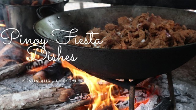 'Pinoy Fiesta Dishes - A Video about Fiesta Food Preparation in the Philippines'