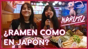 '¡COMIENDO RAMEN COMO EN JAPÓN! 