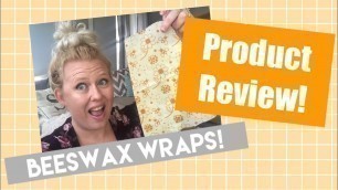 'BEESWAX WRAPS | UNBOXiNG & REViEW'