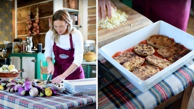 'Every bit of food matters: preserving and cooking eggplant on the homestead.'