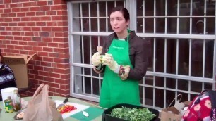 'Food Matters  Healthy Cooking Demo at Iglesia El Buen Pastor Mobile Market in Durham'