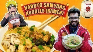 'Naruto Samyang Ramen Noodles | Korean food in india | nashik food'