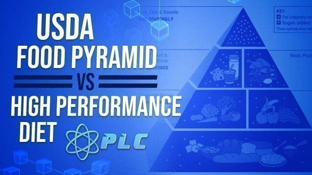 'USDA Food Pyramid Compared To What High Performance Athletes Should Be Eating'