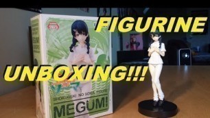 'FRIDAY FIGURINE UNBOXING!!! | FOOD WARS!: Shokugeki no Soma (食戟のソーマ) MEGUMI FIGURINE!!!'