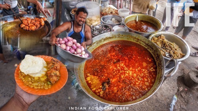 'Highest Selling Breakfast in Puri Dham | Only Rs 30/- | Odisha Food Tour | Street Food India'