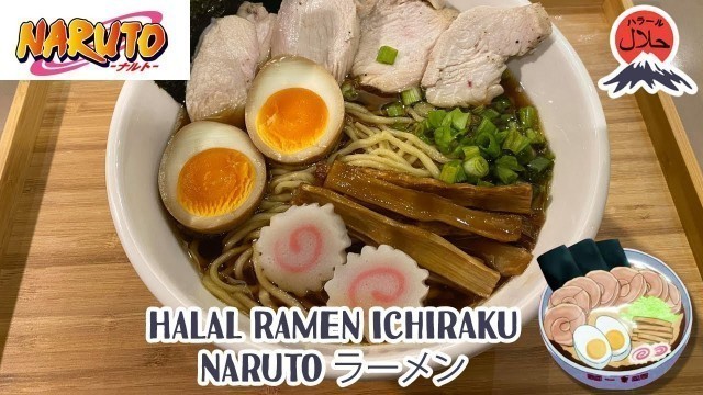 'Naruto Ramen Recipe | Ramen Ichiraku Halal | Resep Ramen Ichiraku Naruto'